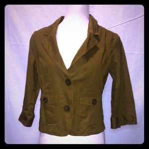 Women’s Gold/ Rust Color Blazer